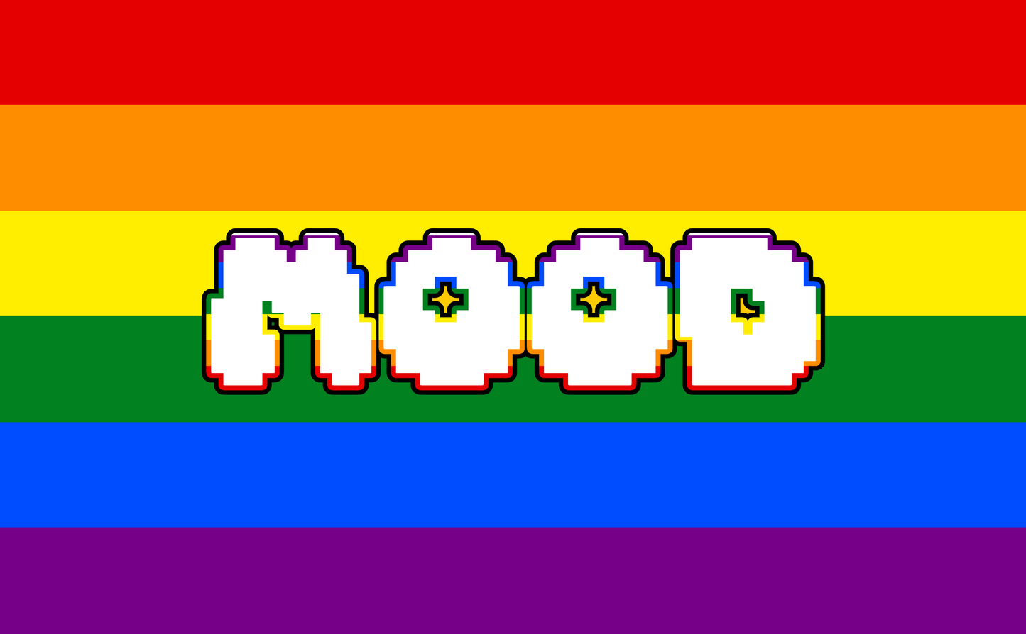 LGBTQIA+ Mood Stickers