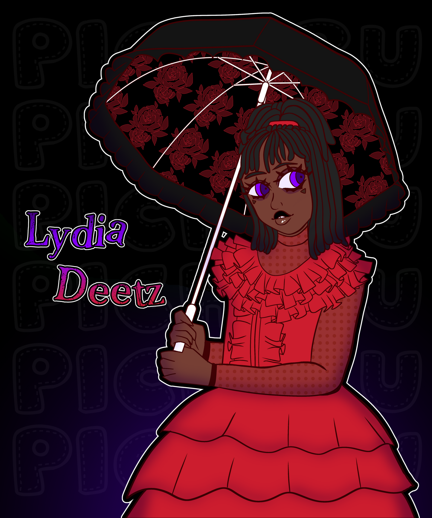 Lydia Deetz Print